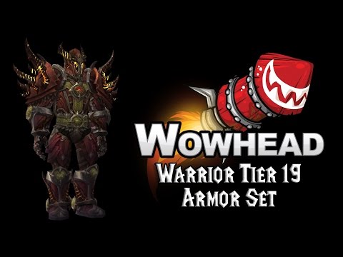 Warrior Tier 19 Armor Set