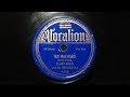78rpm: Taxi War Dance - Count Basie and his Orchestra, 1939 - Vocalion 4748
