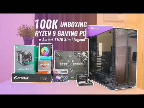 VLOG: UNBOXING - Php100K Ryzen 9 Gaming PC ft. Asrock X570 Steel Legend [Ph]