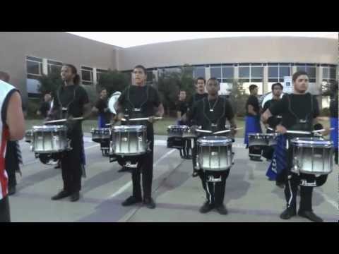 Blue Devils Drumline 2012 DRUM BREAK