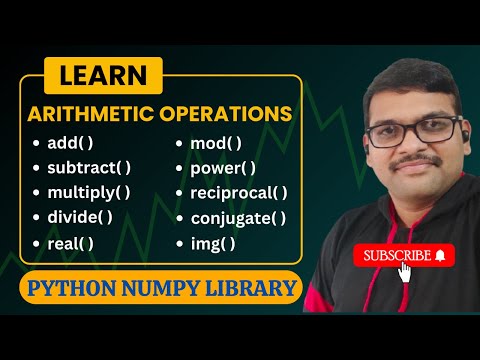 Learn ARITHMETIC OPERATIONS ON ARRAYS IN NUMPY PYTHON PROGRAMMING ...