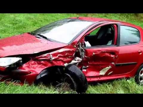 Wypadek  Złotowo -Wałdyki 14.07.2016