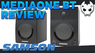 Video thumbnail for Product Review: Samson MediaOne BT4 - Active Studio Monitors with Bluetooth by Blame The Controller