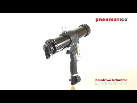 Wyciskacz pneumatyczny do kartuszy i saszetek PMT CSG II 245