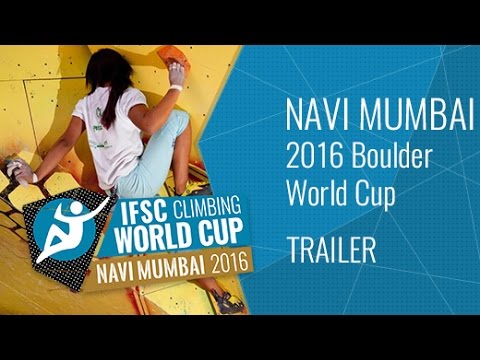 Upcoming LiveStream Trailer - IFSC Climbing World Cup Navi Mumbai 2016 - Bouldering