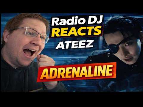 Radio DJ Reacts to ATEEZ “Adrenaline” - A DANGEROUS Hook!