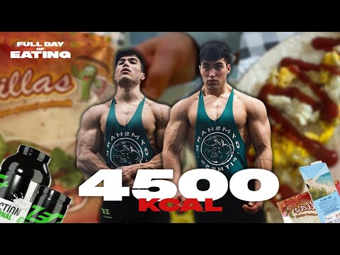 COSA MANGIO A 4500kcal? | I segreti del mio fisico