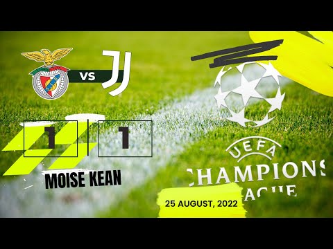 Champions League - Benfica vs Juventus - Goal Moise Kean 1-1