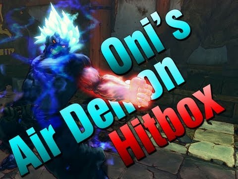 SSF4AE 2012 ONI Air Demon Hitbox Revealed!