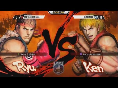 USFⅣ Daigo Umehara VS momochi　Stunfest2015