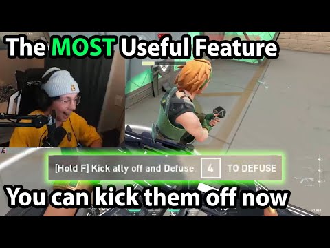 When did RIOT added this New Feature "Kick & Defuse" ???