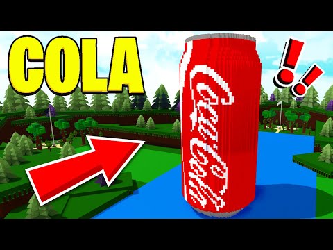 KÆMPE COLA I Build A Boat! - Roblox