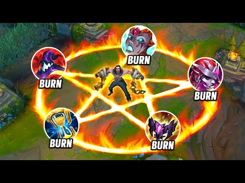 SYLAS BUT I BURN YOU FOR ALL YOUR HP (10K BONUS DAMAGE) - League of Legends
