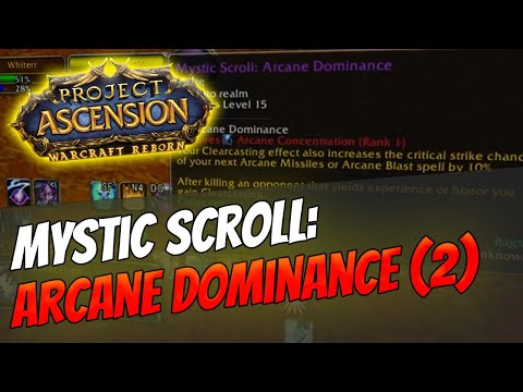 How to get Mystic Enchant: Arcane Dominance (Alliance version) | Mage [Bronzebeard | Ascension]