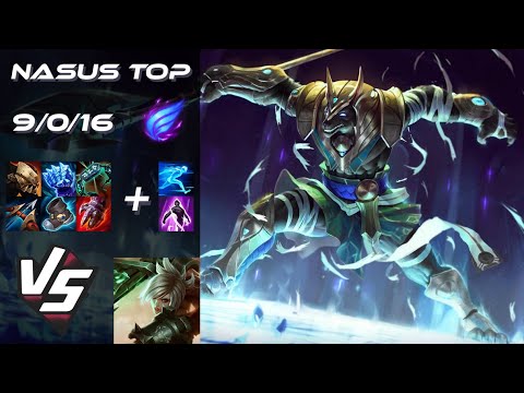 TOP Nasus vs Riven - NA Grandmaster Patch 25.S3.1