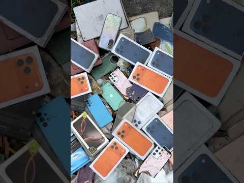 Wow!! Galaxy S21 Ultra, A lot of iPhone 17 Pro Max Box and More! #shorts