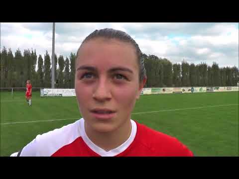 Julie Meseure na KDC Ruddervoorde - KSV Sottegem op 14.10.2017