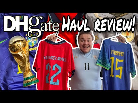 World Cup 2022 DHGate Haul! Brazil, England and Uruguay shirts reviewed! 3xl plus size!