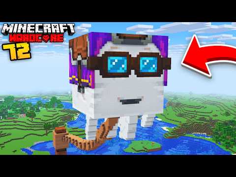 I Built a MASSIVE Happy Ghast in Minecraft Hardcore