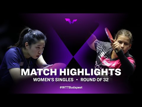 Lily Zhang vs Petrissa Solja | WS | WTT Champions European Summer Series 2022 (R32)