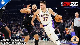 Download lagu NBA 2K20 - 2K26 Updated Roster | HD Courts | Gameplay | Lakers vs Suns (New Look) mp3