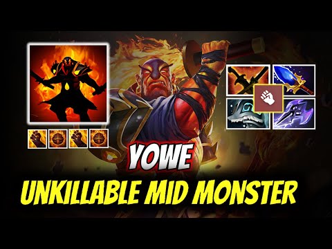 Yowe Ember Spirit - UNKILLABLE Mid Monster with 25 Kills | Dota 2 Pro Mid Full Match Gameplay.