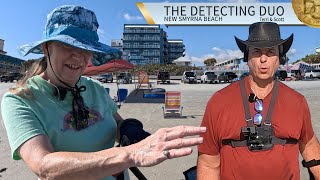 First Ring of the Year Beach Metal Detecting Florida | The Detecting Duo S04 E05