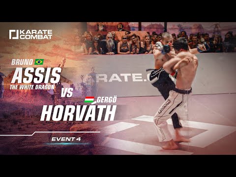 FULL FIGHT:: Bruno Roberto De Assis vs Gergo Horvath - Karate Combat S02E04
