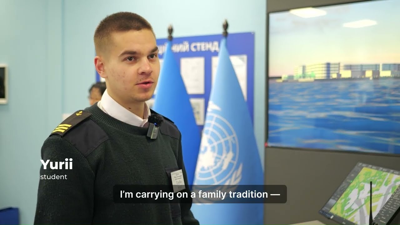 A modern space for training maritime specialists opened in Odesa, Ukraine