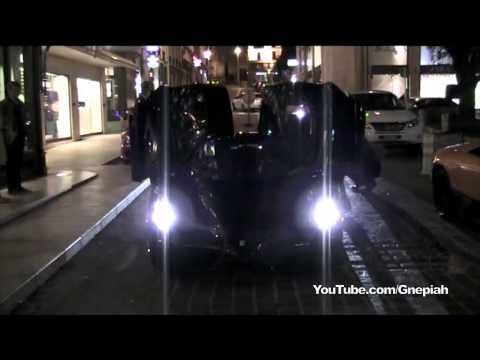 Black on black Ferrari Enzo - Sound (Insane combo with LP670-4, 458 Italia, SLS AMG & GT-S)
