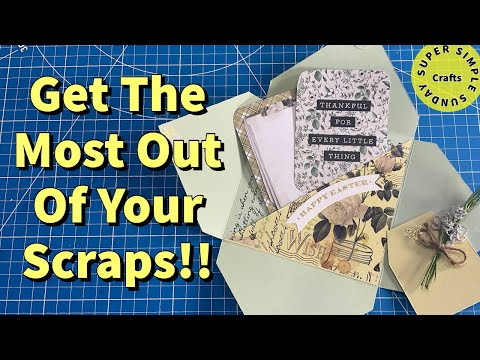 PERFECT WAY TO USE YOUR SCRAPS❤️  scrap busting project!