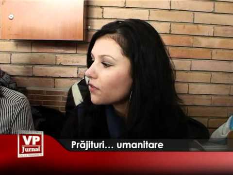 Prăjituri… umanitare