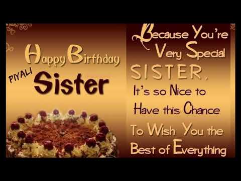 Wish you again happy birthday Piyali Sis