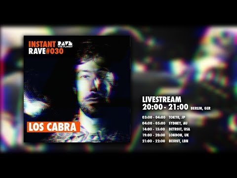 LOS CABRA [live] @ Instant Rave #030 w/ Rural Records