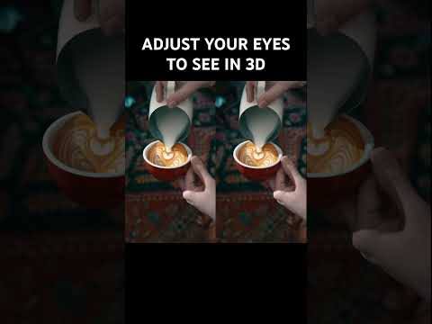 ADJUST YOUR EYES TO SEE IN 3D #stereoscopic