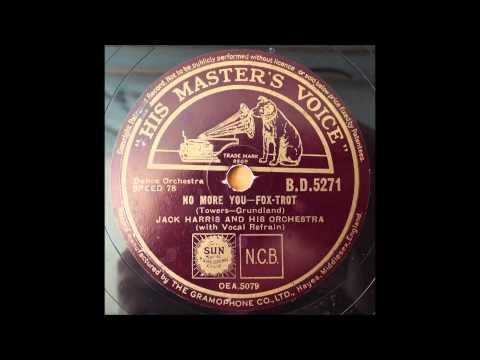 No more you, Jack Harris and his Orch, 1937