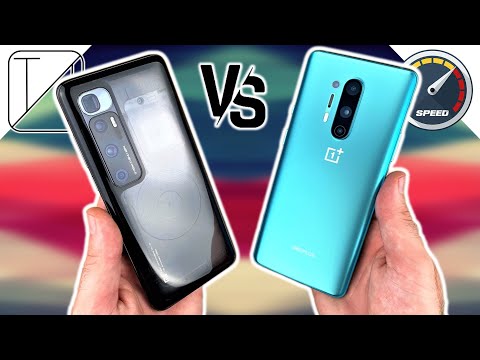 Xiaomi Mi 10 Ultra vs OnePlus 8 Pro Speed Test