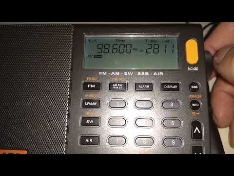 FM SCAN ANTENA 📶  3 ELEMENTA XHDATA D-808.