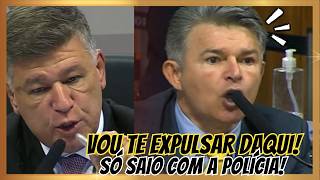 QUEBRA-PAU BAIXARIA E ATAQUES NA CPMI DO INSS - BOLSONARISTA AGE COMO VAGABUNDO!