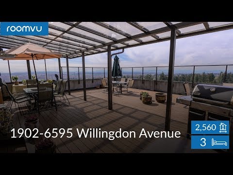 Gorgeous & Cozy 3BR 2WR Penthouse for Sale in Burnaby - 1902-6595 Willingdon