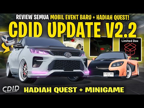 REVIEW ALL NEW CARS GACHA DAILY LIMITED BOX CDID UPDATE V2.2 - CDID V2.2 Roblox