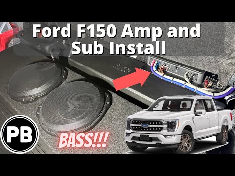 2021 - 2025+ Ford F150 Amp and Sub Install (to Factory Radio B&O)