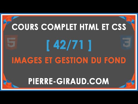 COURS COMPLET HTML ET CSS 1 71 Présentation du cours