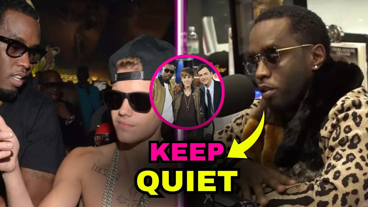 P  Diddy Tells Justin Bieber to Keep Quiet About Wild Night