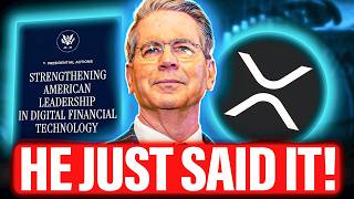 CONFIRMED! US TREASURY JUST SAID IT! XRP HOLDERS THIS IS INSANE