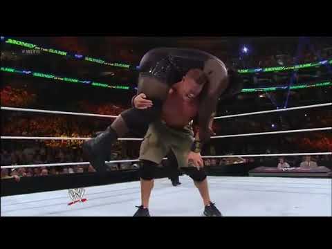 John Cena can't pick up fat nigga