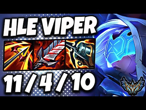 Ashe vs Miss Fortune ADC [ HLE Viper ] Rank #1 Korea Challenger 14.14 ✅