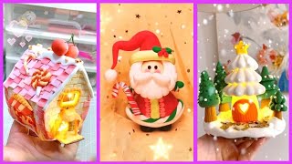 Creative Miniature Polymer Clay crafts for Christmas | Tutorial Compilation