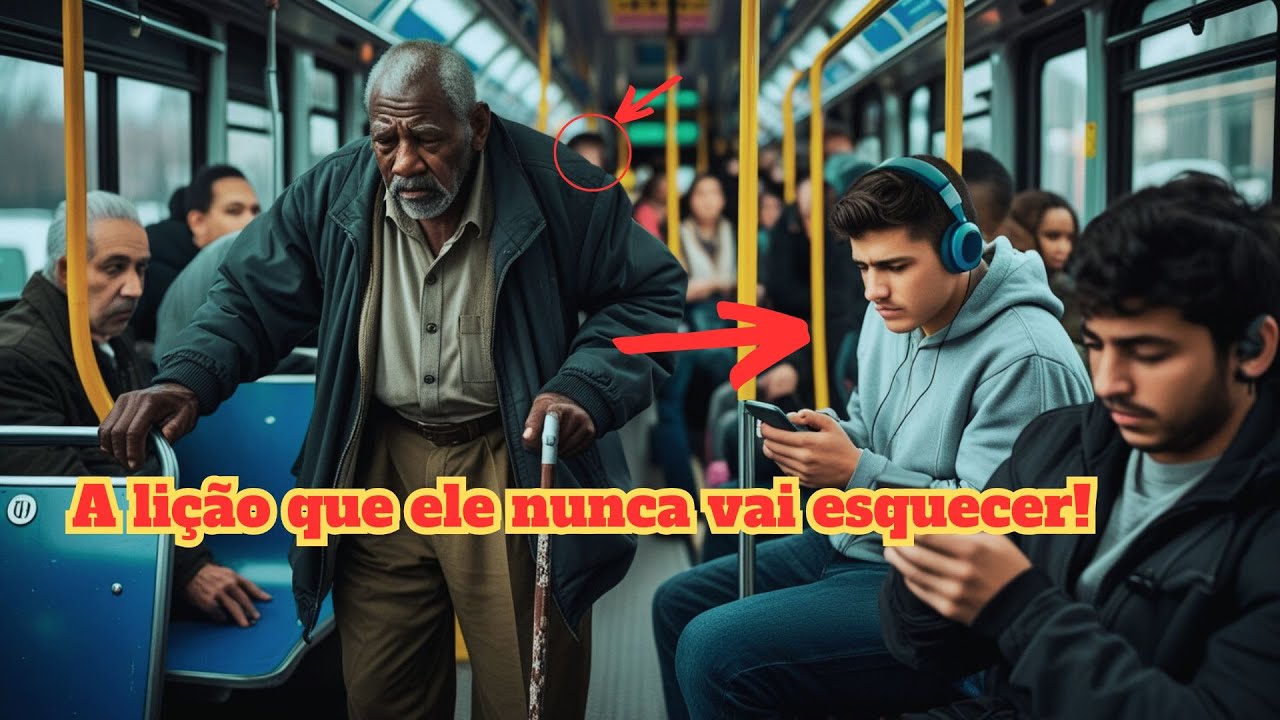 Garoto Se Recusa a Ceder Lugar para Idoso... O Que Acontece em Seguida Vai Chocar Você!