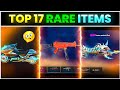 Top 17 Rarest Things Of Free Fire Battleground